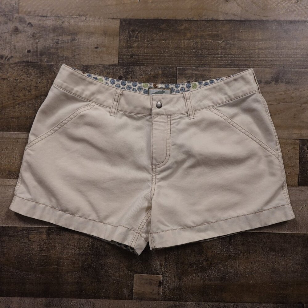 Horny Toad Utility Shorts Women’s 6 Light Tan 3.5”‎ Inseam Outdoor Casual